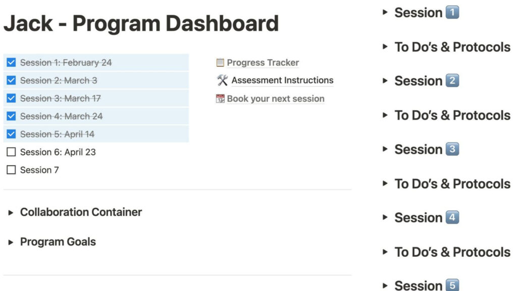 Charlotte - example dashboard