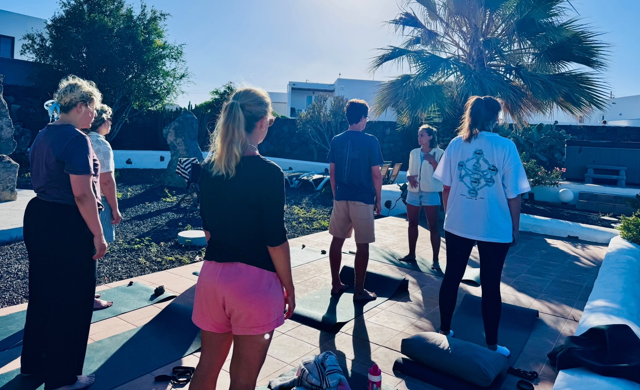 Breathwork session at Freediving and Breathwork Retreat