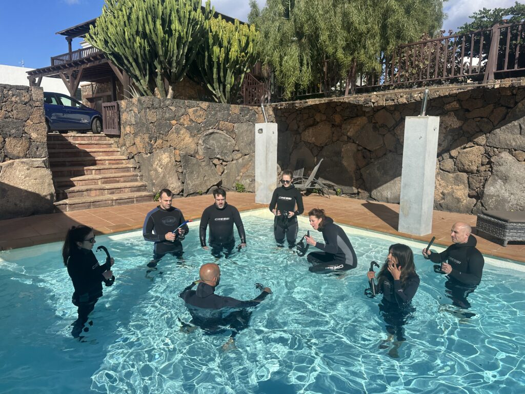 Pool Practice Freediving and Breathwork Retreat Lanzarote